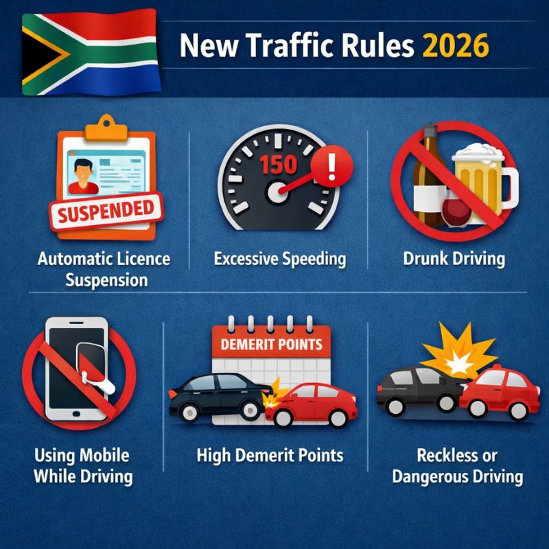 South Africa New Traffic 2026