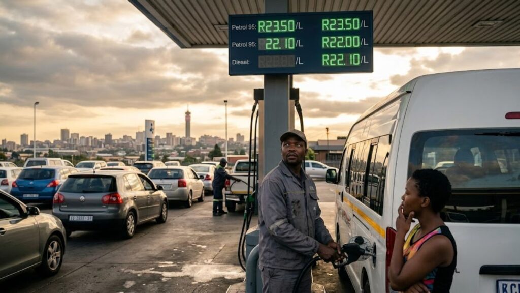 South Africa Petrol Price Increase