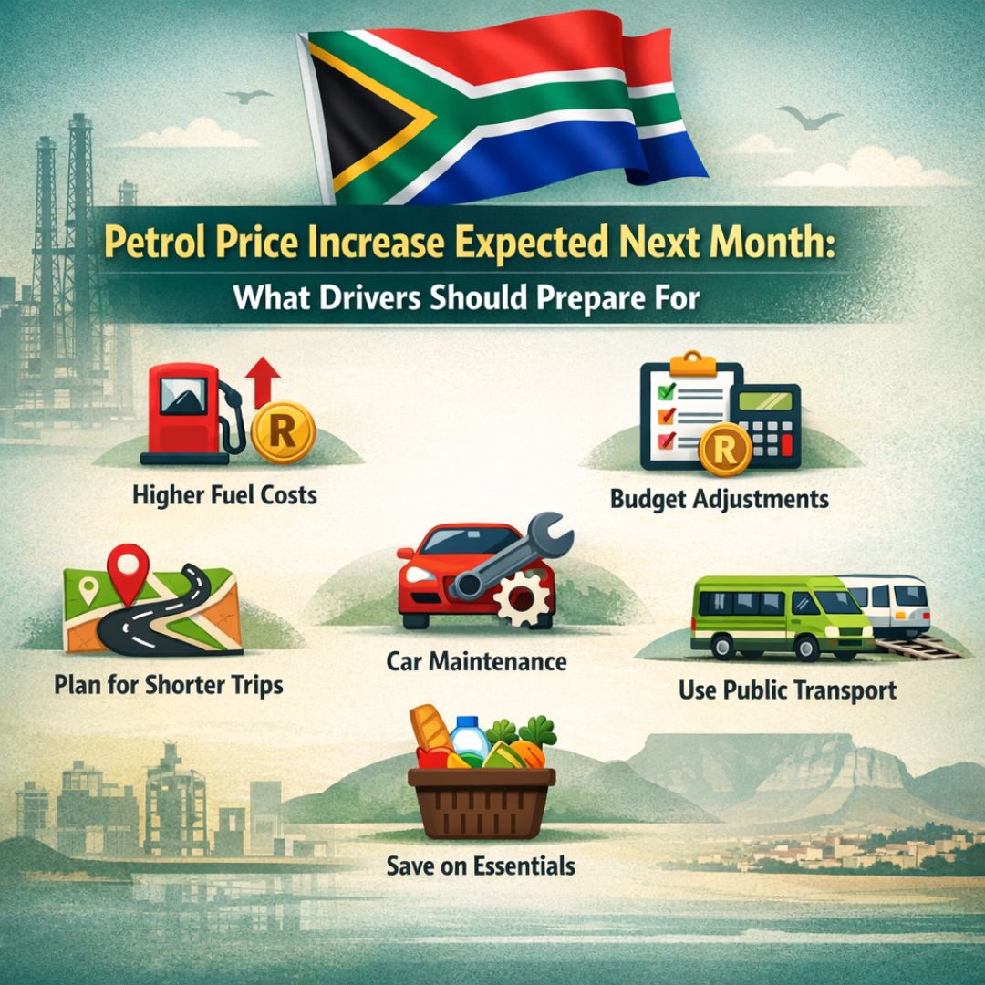 South Africa Petrol Price Increase